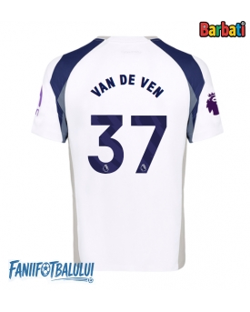 Tottenham Hotspur Micky van de Ven #37 Tricou Fotbal Replică 2025-26 Barbati Acasa